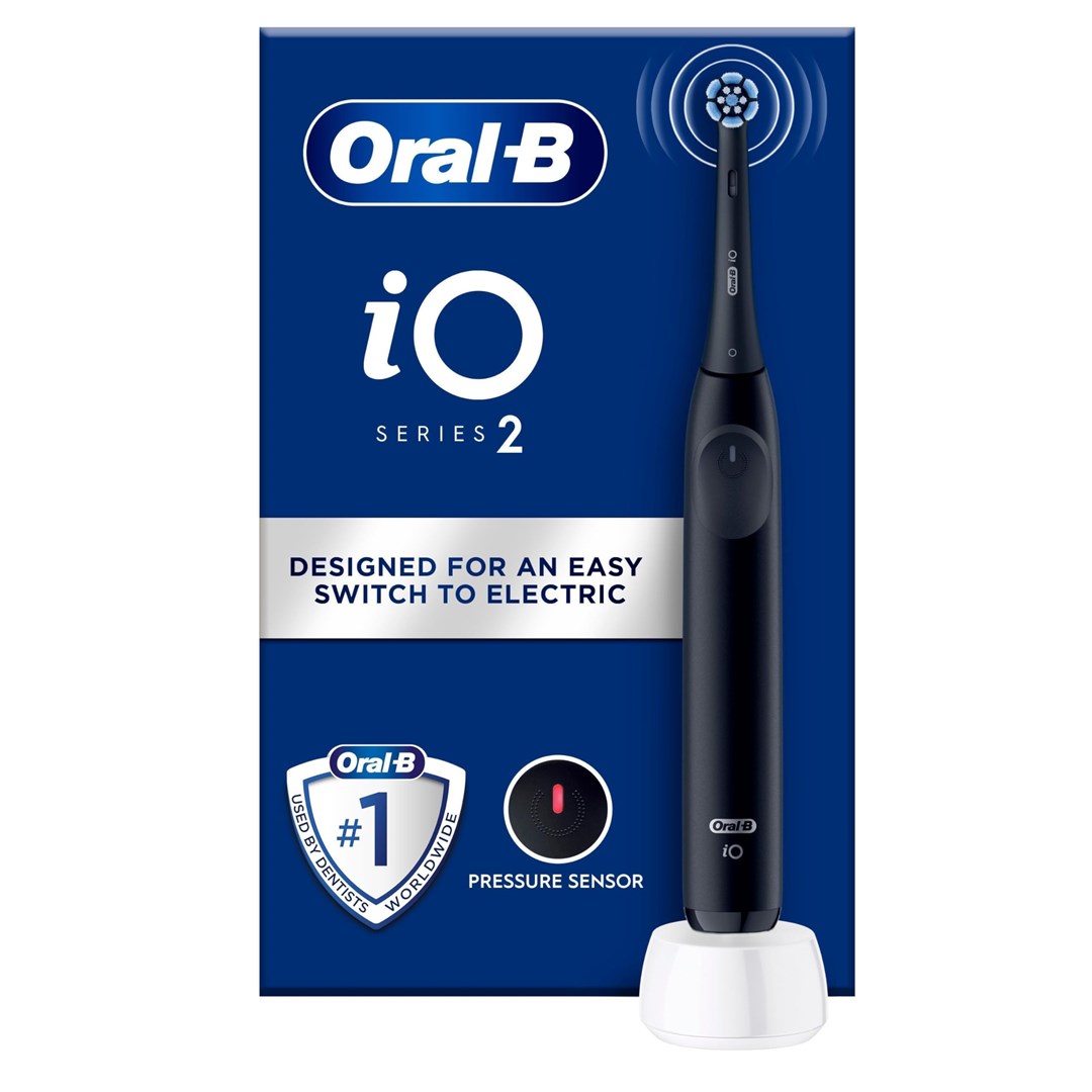 Električna četkica za zube BRAUN Oral-B iO2 (senzor, crna)