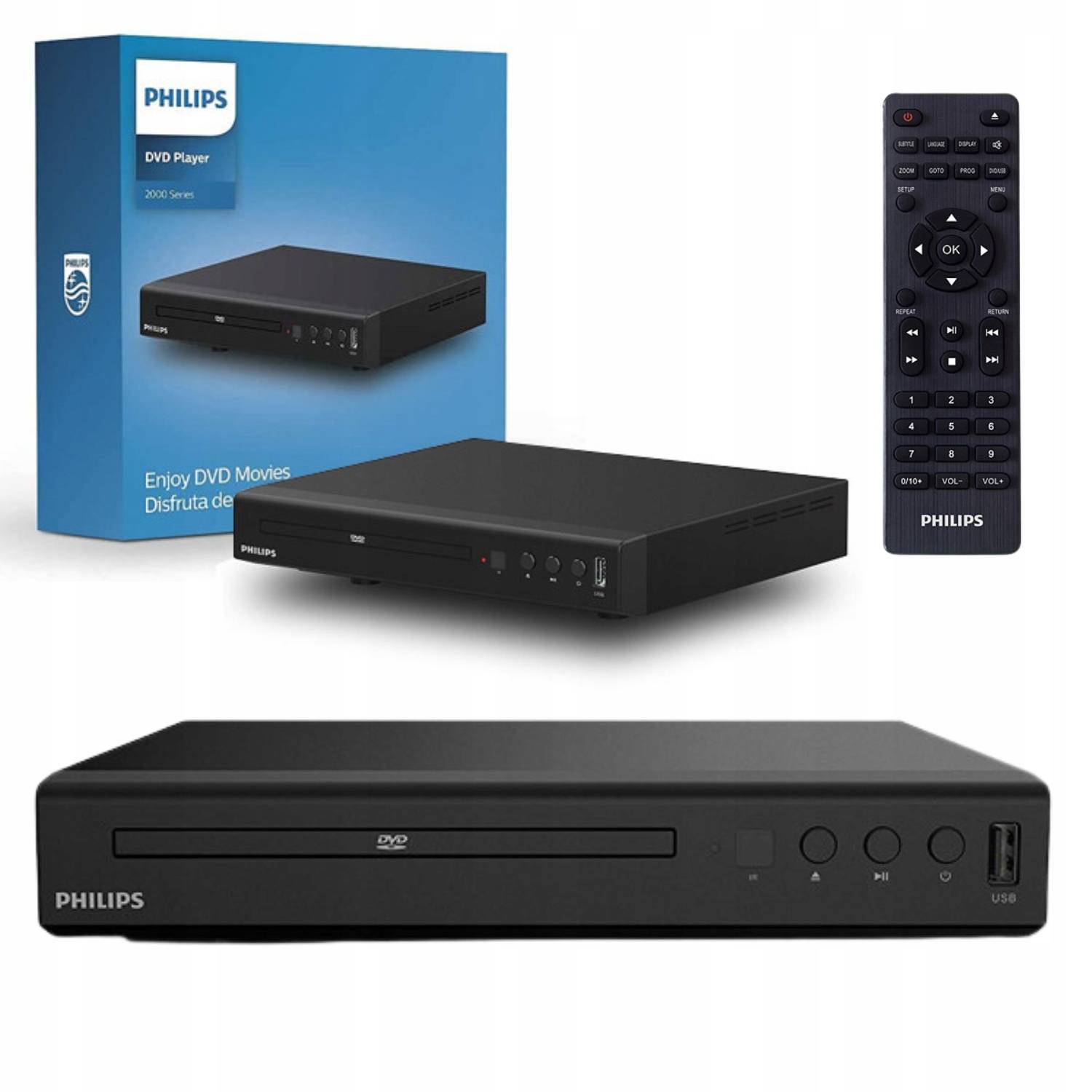 DVD player PHILIPS TAEP200 crni