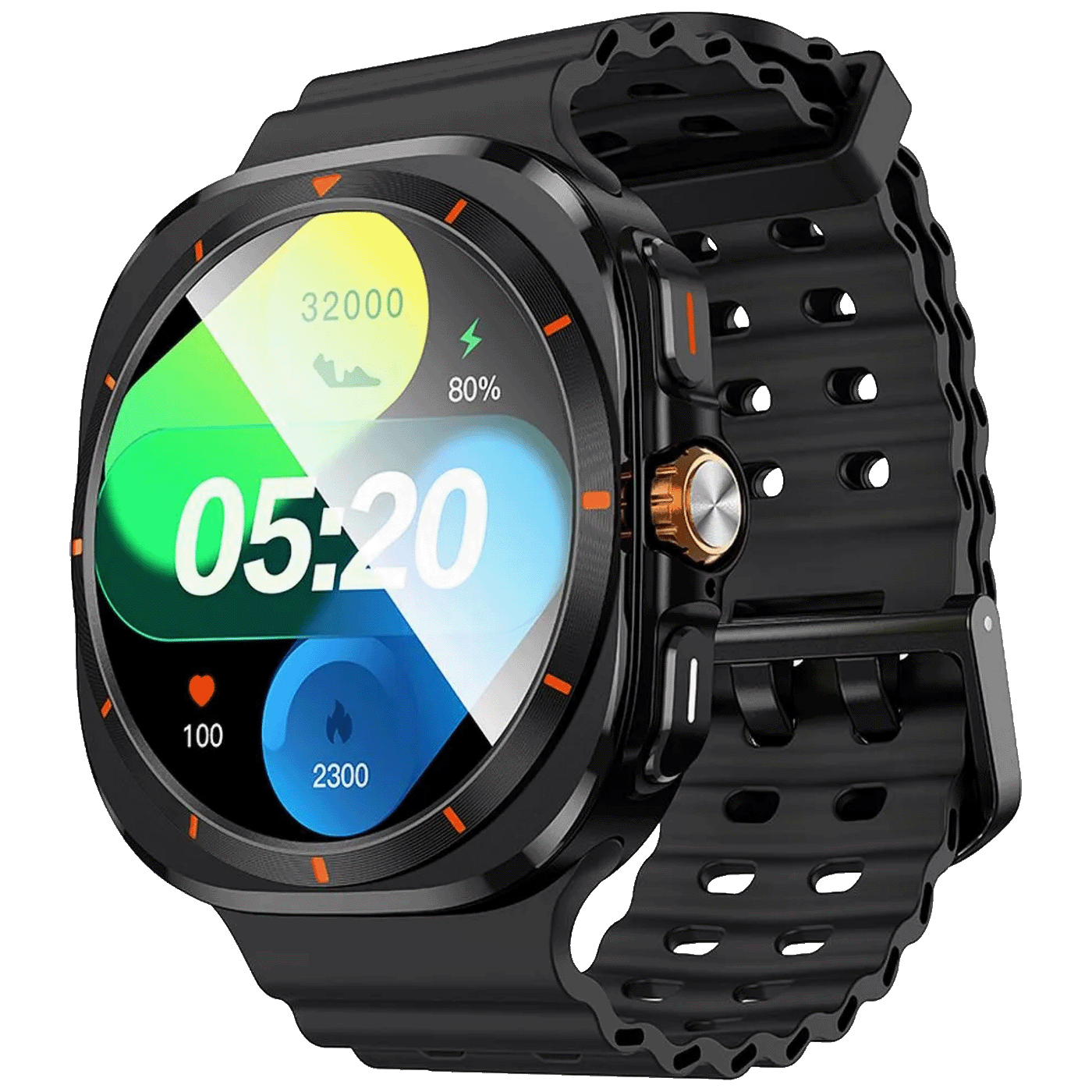 hoco. Pametni sat, 1.5" zaslon, Bluetooth, IP67 - Y29 Black-0