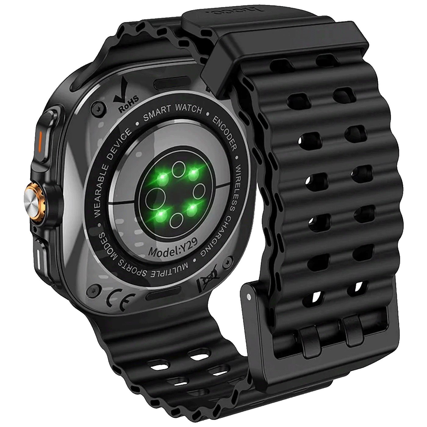 hoco. Pametni sat, 1.5" zaslon, Bluetooth, IP67 - Y29 Black-2