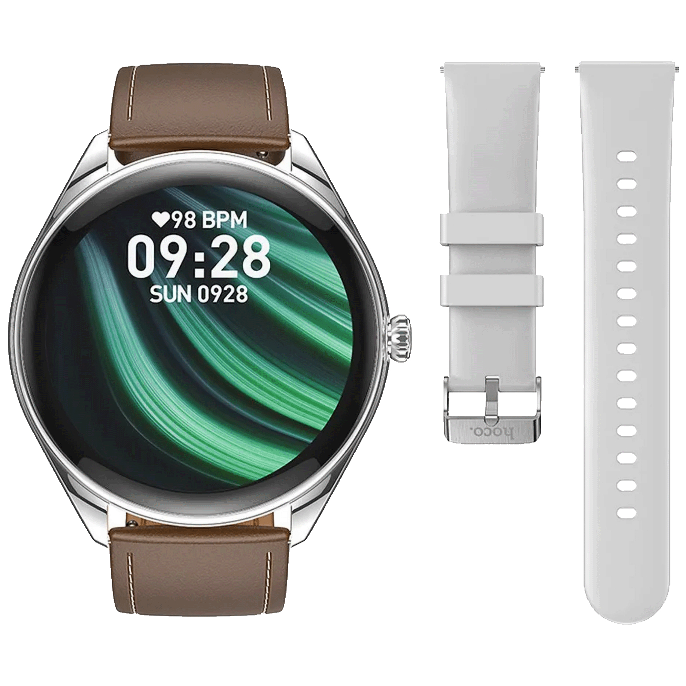 hoco. Pametni sat, 1.43" AMOLED, Bluetooth, IP67 - Y22 Silver-2