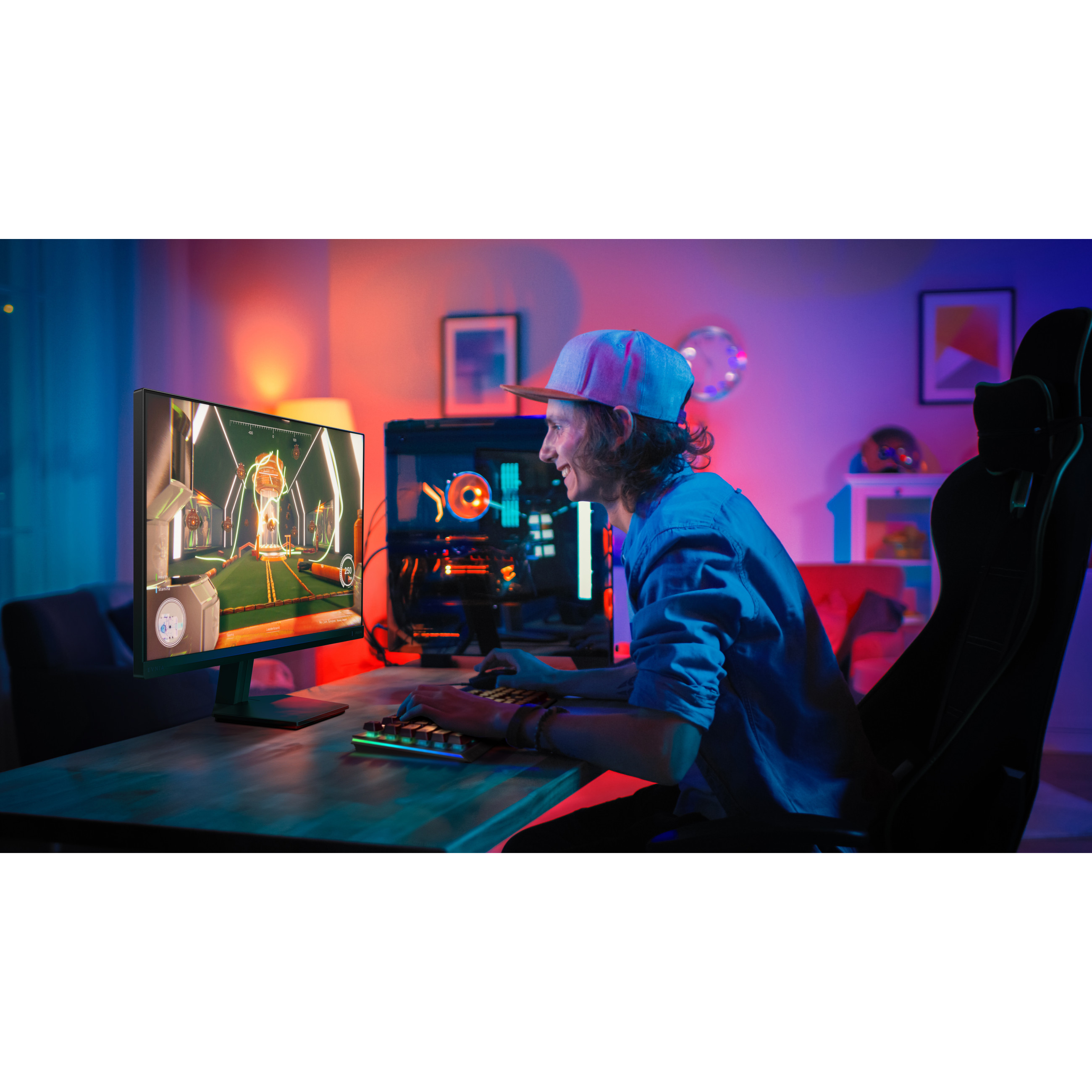 Monitor PHILIPS IPS 27", 27M2N3200NF, HDMI, DP, 144Hz-11