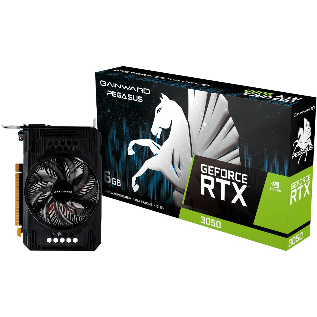 Grafička kartica GAINWARD RTX3050 Pegasus (6GB GDDR6, HDMI, DP, DVI)-6
