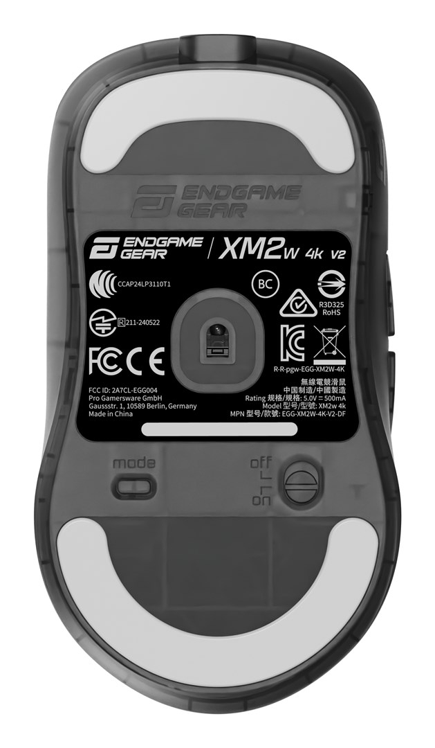 Miš Endgame Gear XM2w 4k v2 - Dark Frost (Gaming, bežični, 4K)-6