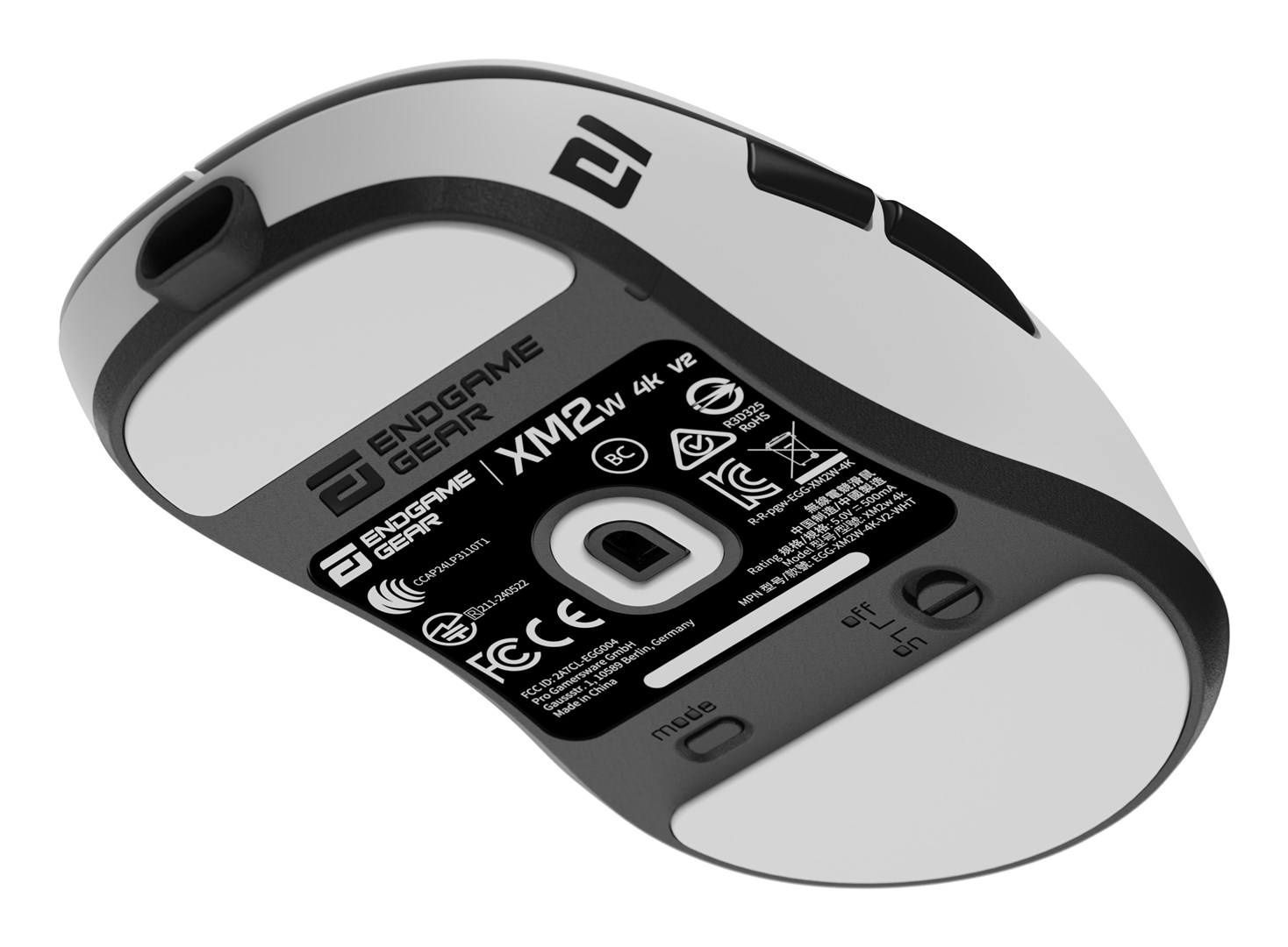 Gaming miš ENDGAME GEAR XM2w 4k v2 - Bijeli-9