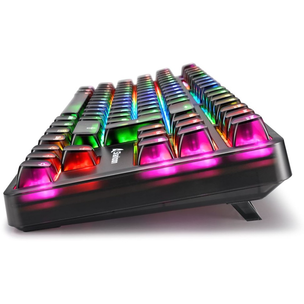 Tipkovnica SHARKOON Gaming Keyboard Crystal Shark crna DE – internacionalna non HR tipkovnica-2