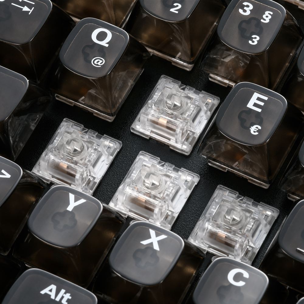 Tipkovnica SHARKOON Gaming Keyboard Crystal Shark crna DE – internacionalna non HR tipkovnica-8