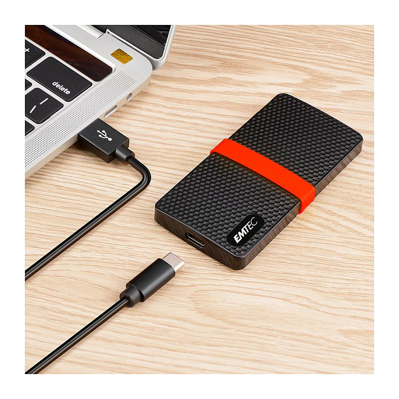 SSD EMTEC X200 Drive (2 TB, USB-C, 450 MB/s)-3