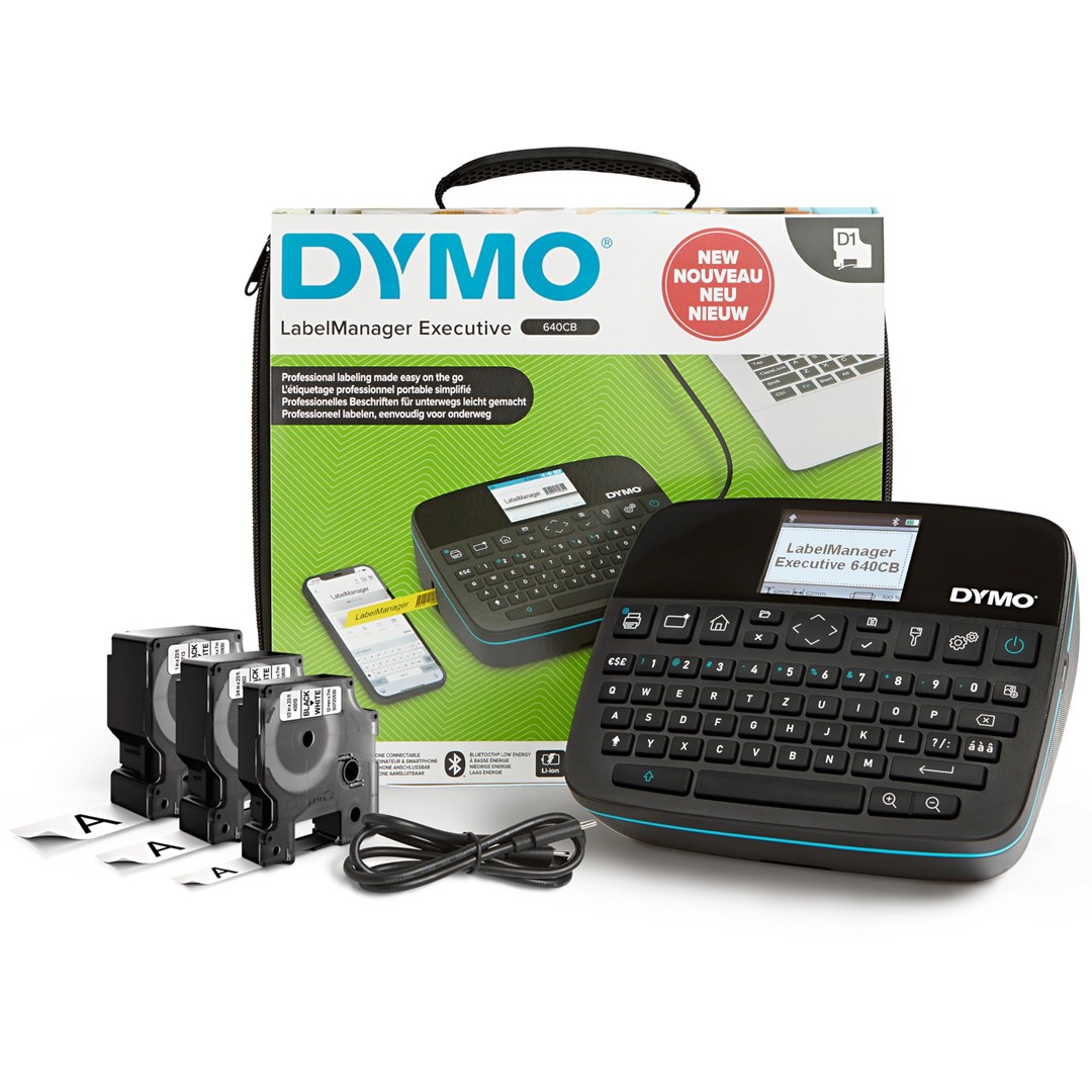 LabelManager DYMO 640CB (6/9/12/19/24mm D1 traka, QWZ Value P)-0