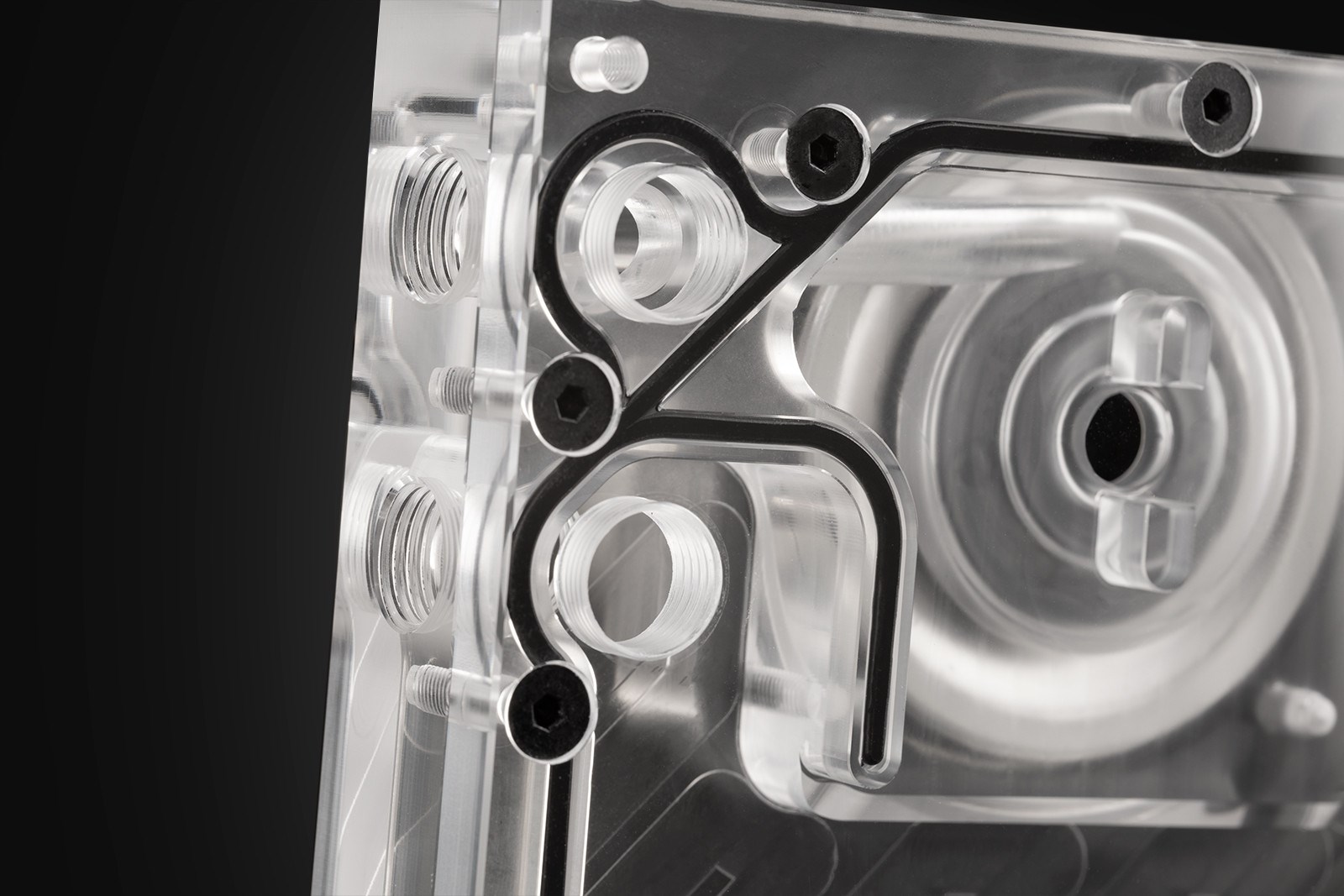 Ekspanzijski spremnik-pumpa EK WATER BLOCKS EK-Quantum Kinetic3 FLT D5 PWM - 240mm, D-RGB, Acry-3