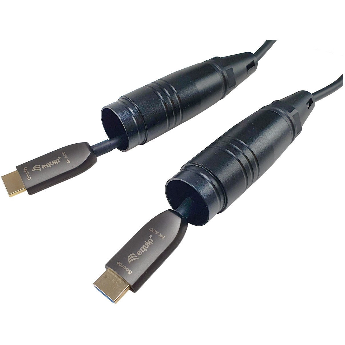 HDMI kabel EQUIP (8K/60Hz, Ethernet 2.1, 48 Gb, AOAC, 150 m, crni)-5