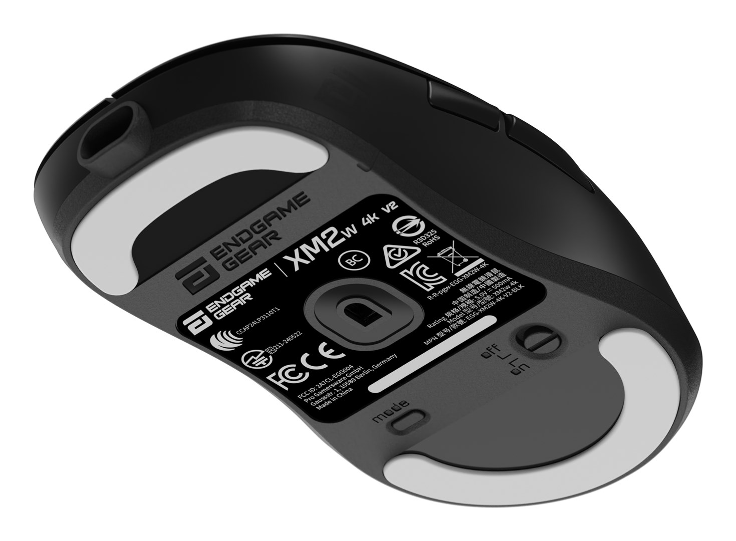 Miš ENDGAME GEAR XM2w 4k v2 (Gaming, 4,000Hz, crna)-8