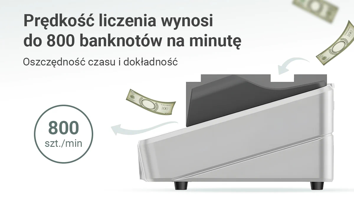 Brojač novčanica EXTRALINK LockStar MG X-300 (UV, MG, IR detekcija)-7