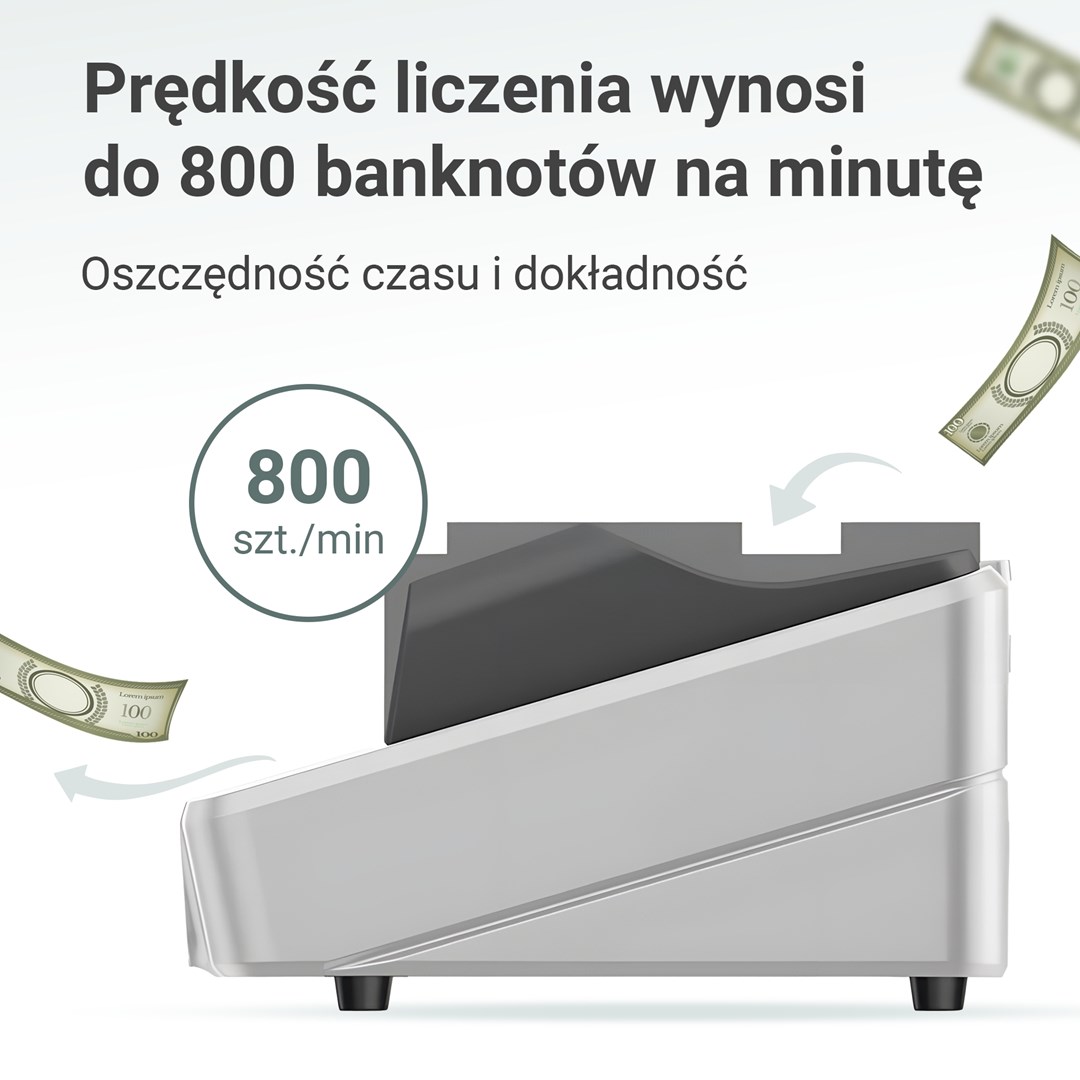 Brojač novčanica EXTRALINK LockStar MG X-300 (UV, MG, IR detekcija)-4