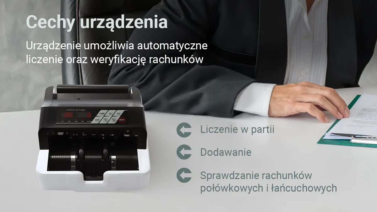 Brojač novčanica EXTRALINK LockStar MG X-300 (UV, MG, IR detekcija)-11