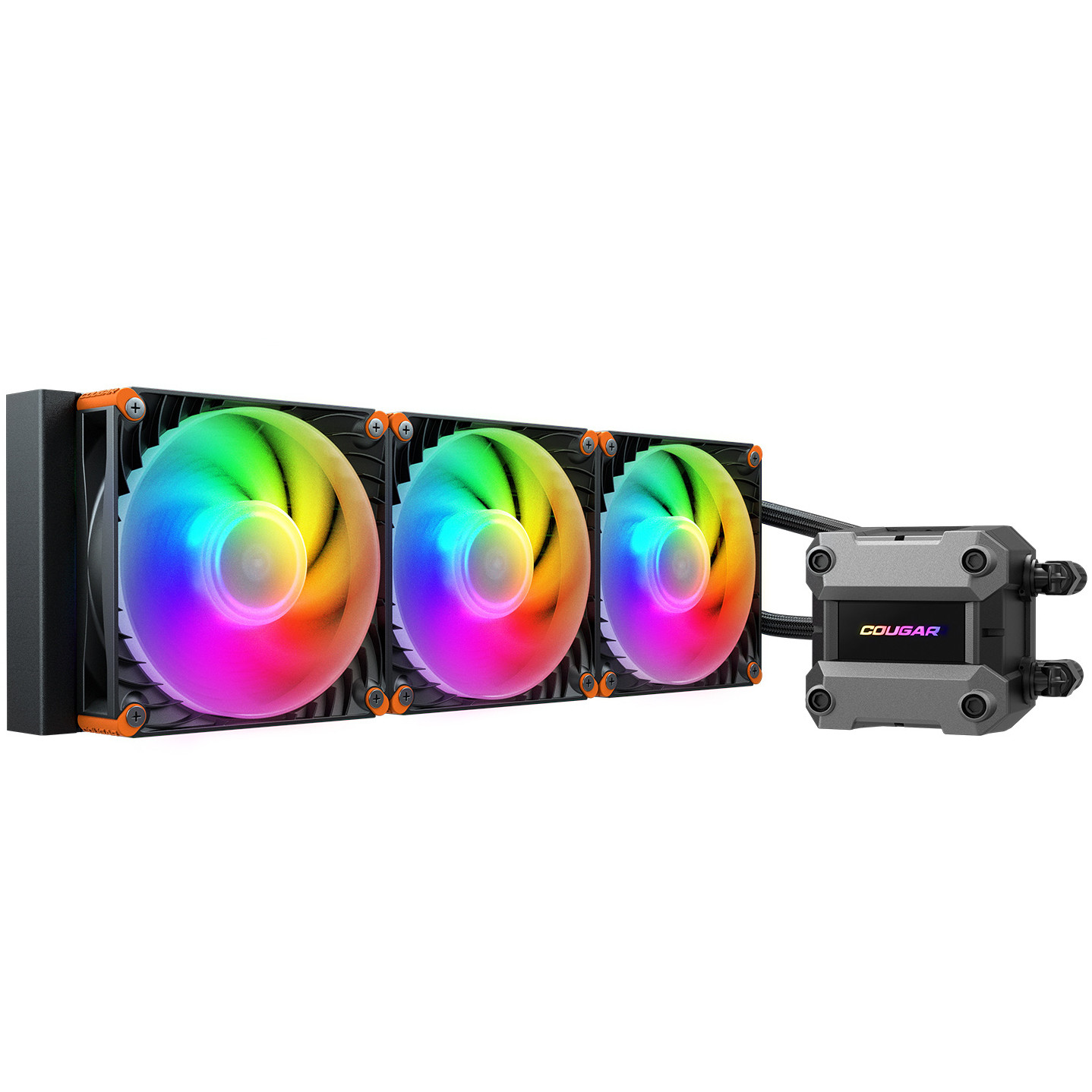 Hladnjak za procesor COUGAR Poseidon Ultra 360 ARGB crna boja-1