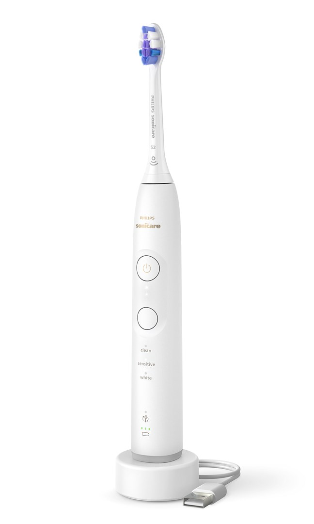 Električna četkica za zube PHILIPS Series 6500 HX7410/02 (senzitivna, izbjeljivanje, 62000 pokreta u minuti, bijela)-3