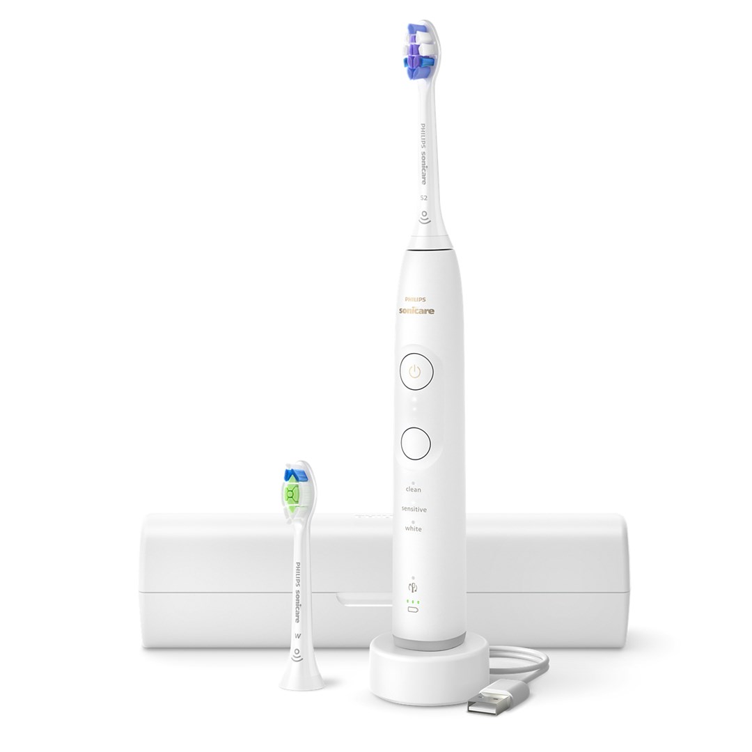 Električna četkica za zube PHILIPS Series 6500 HX7410/02 (senzitivna, izbjeljivanje, 62000 pokreta u minuti, bijela)
