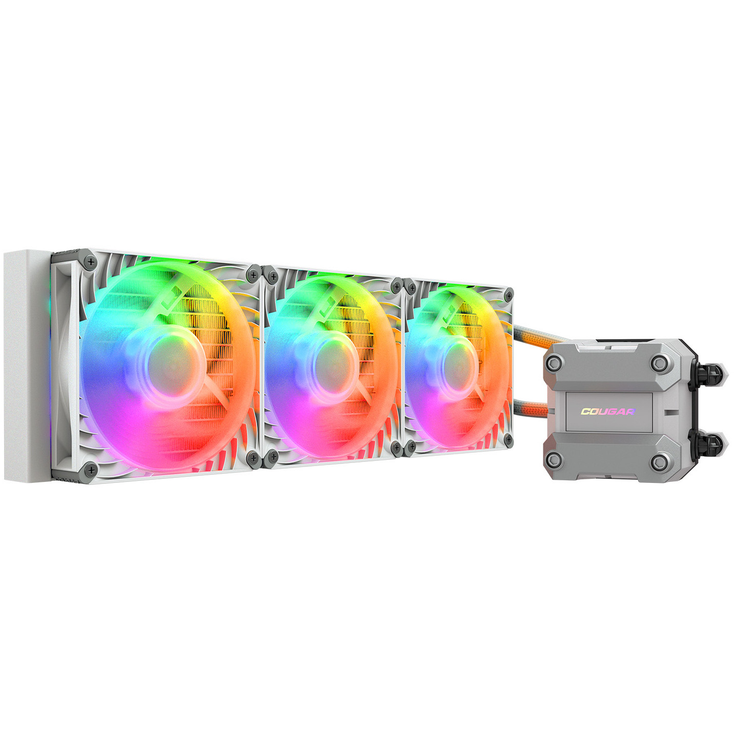 Hladnjak za procesor COUGAR Poseidon Ultra 360 ARGB bijeli-1