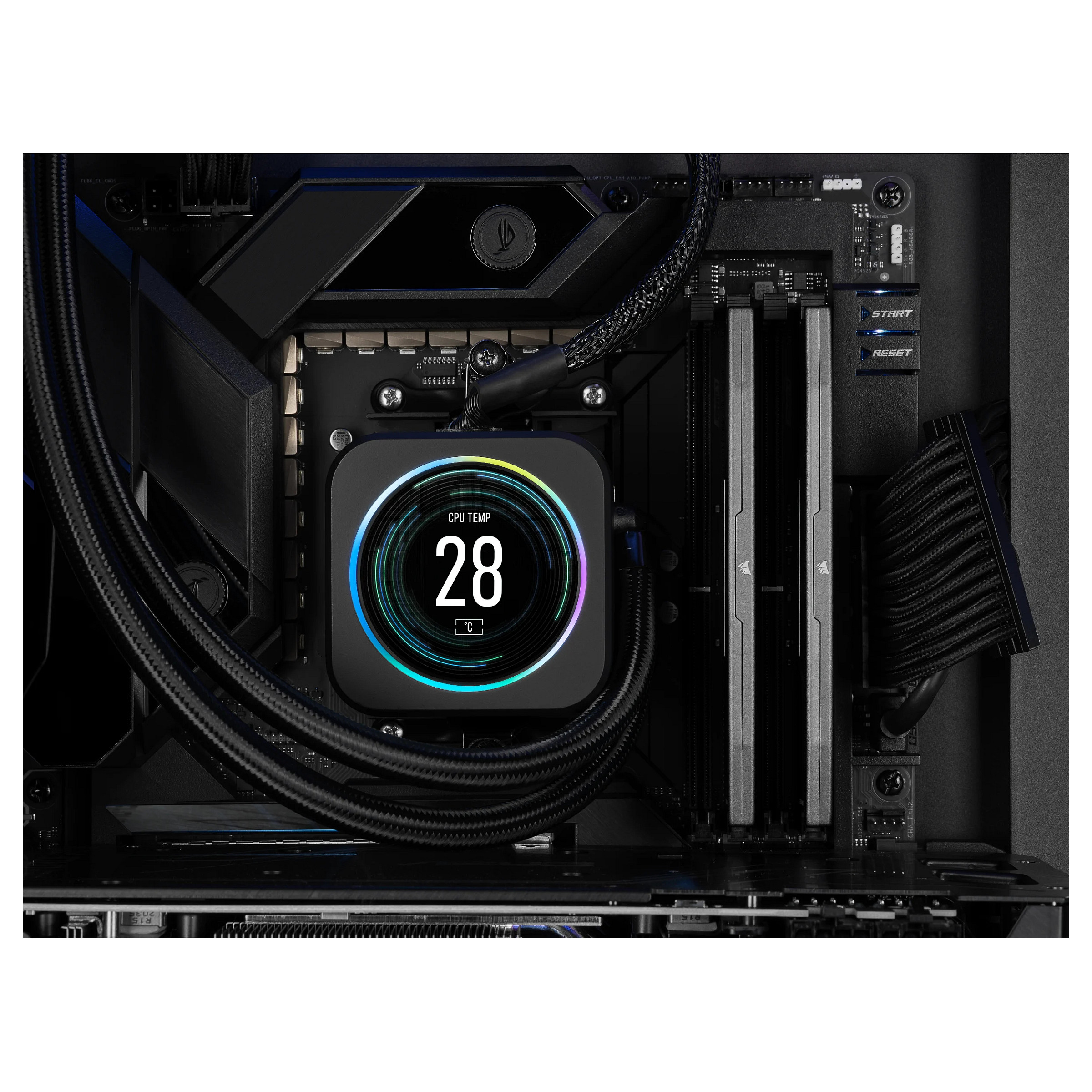 RAM CORSAIR VENGEANCE DDR5 32GB (2x16GB) 6400MHz CL30 siva boja-5