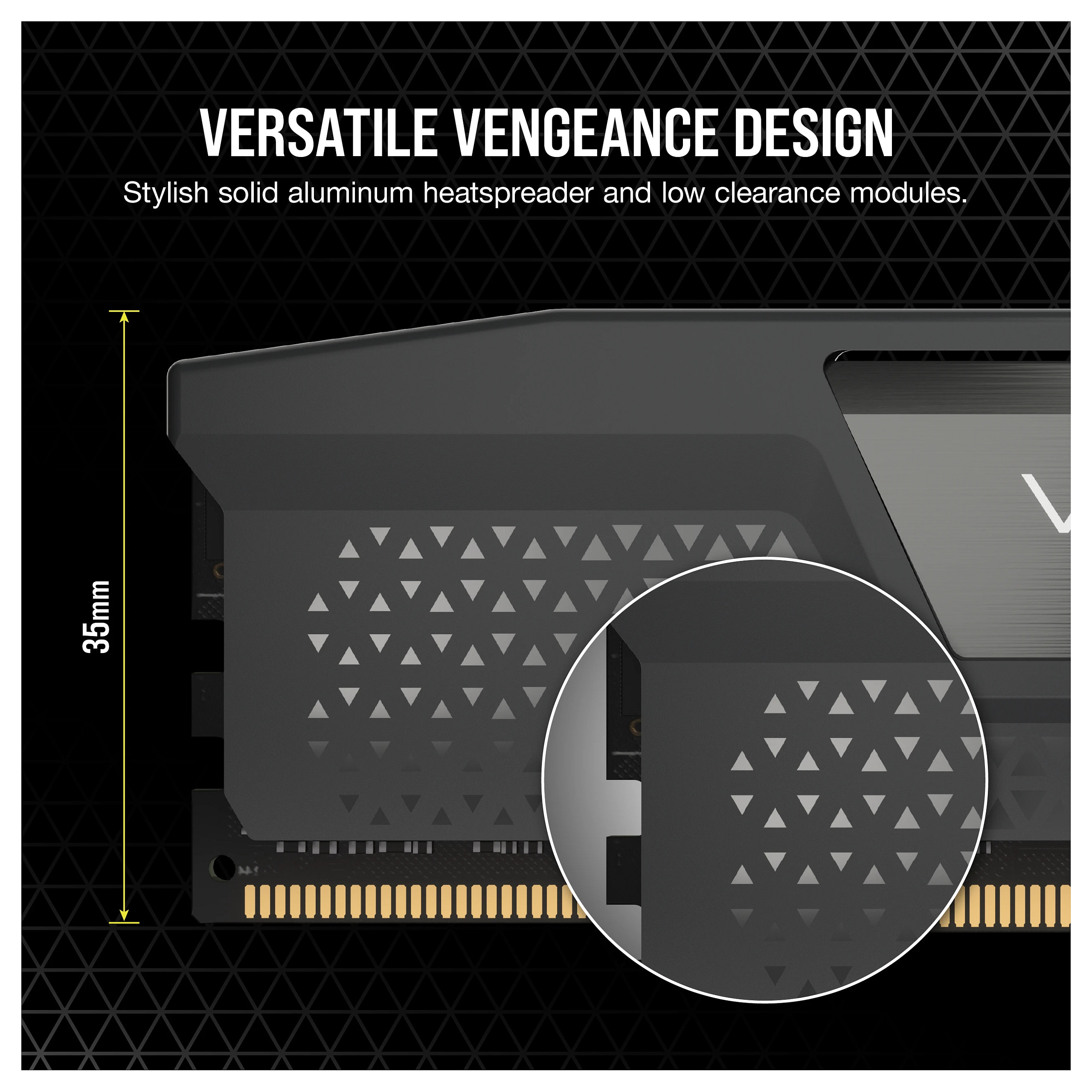 RAM CORSAIR VENGEANCE DDR5 32GB (2x16GB) 6400MHz CL30 siva boja-9