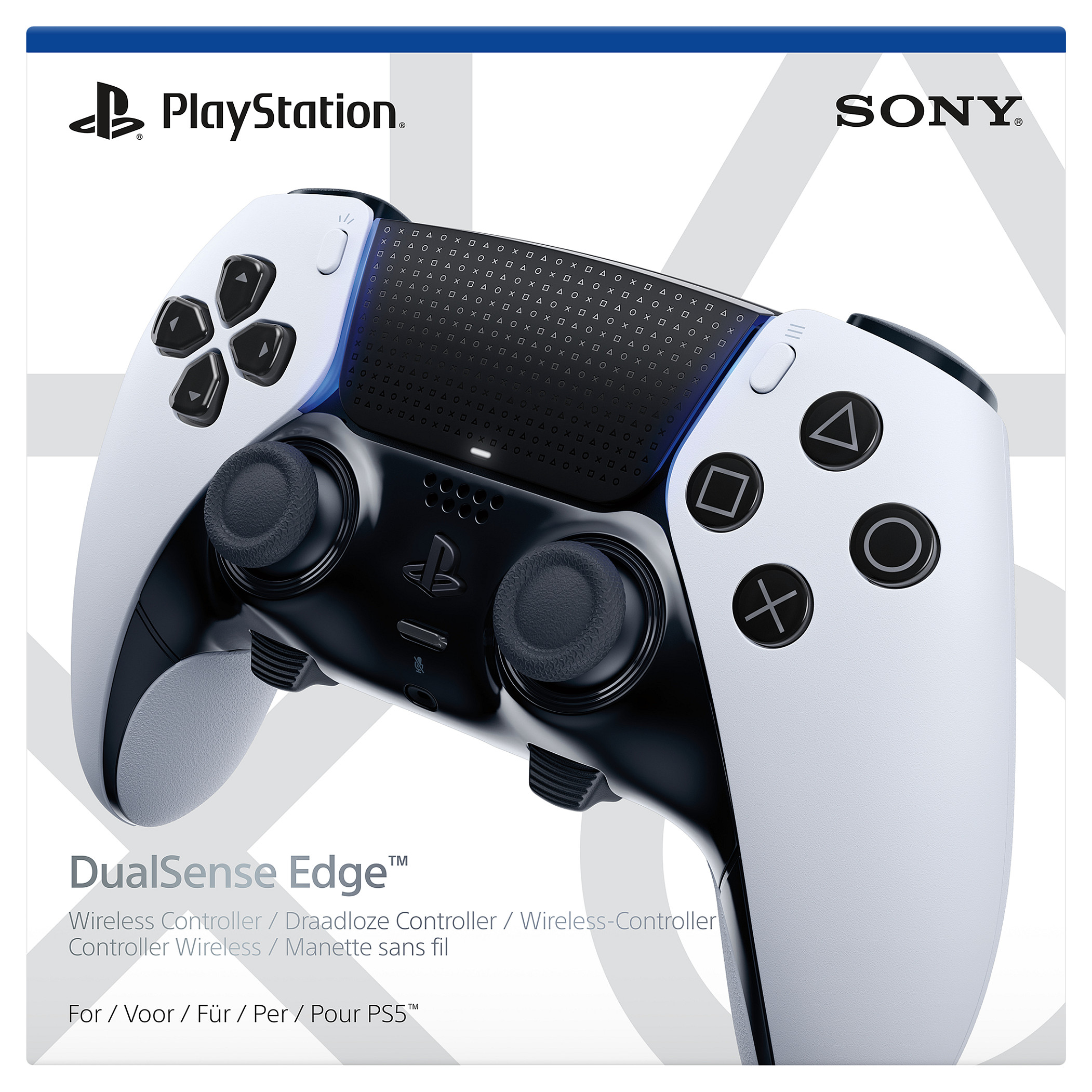 Bežični kontroler SONY DualSense za PlayStation 5, bijela boja-4