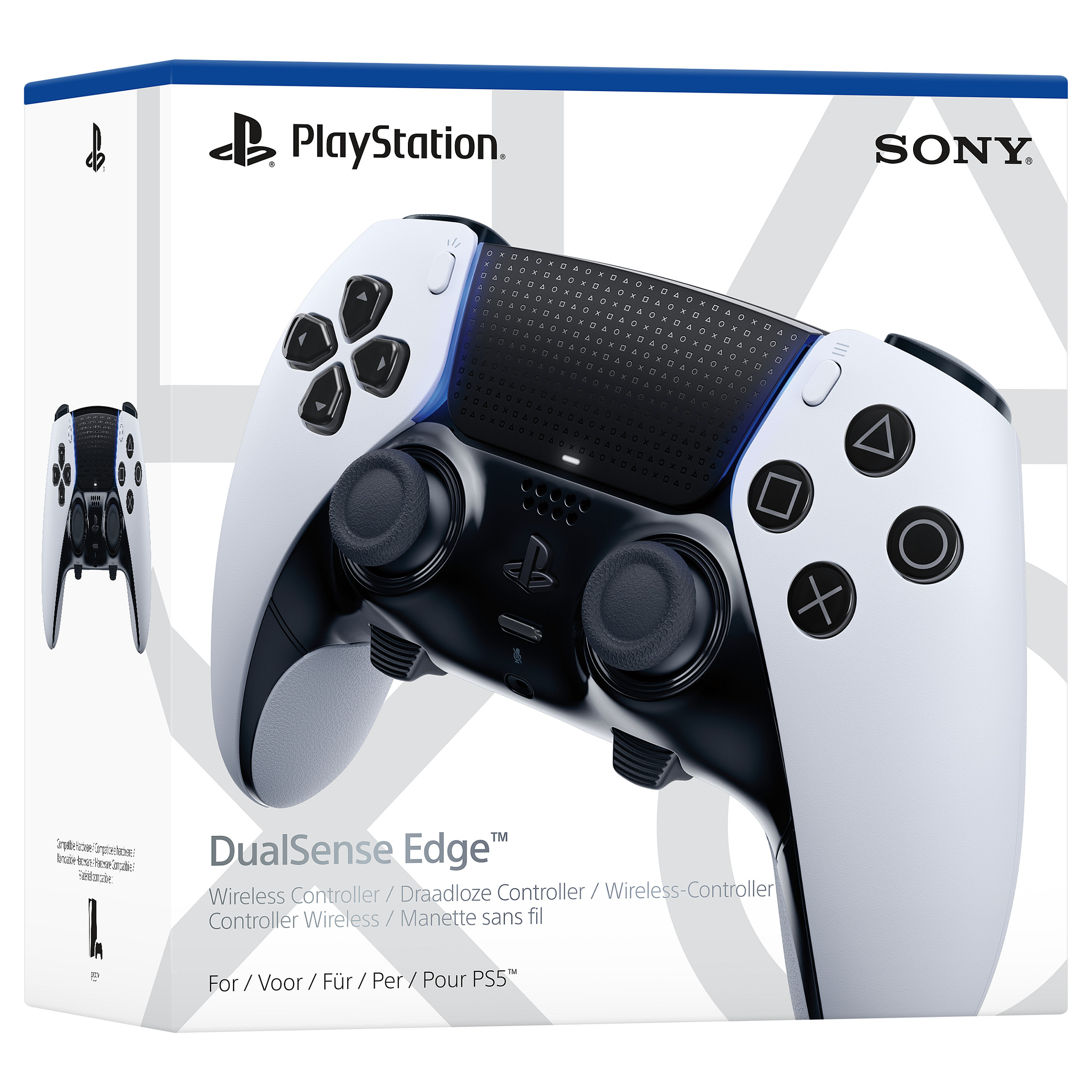 Bežični kontroler SONY DualSense za PlayStation 5, bijela boja-6