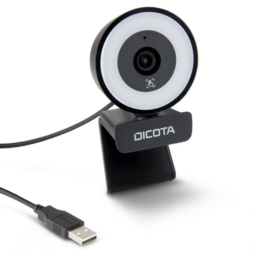 Web kamera Dicota Webcam Ringlight 5MP Camera (5MP, Ringlight)-2
