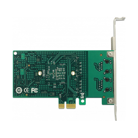 PCIe kartica DELOCK 2x Gigabit LAN mrežni adapter-4
