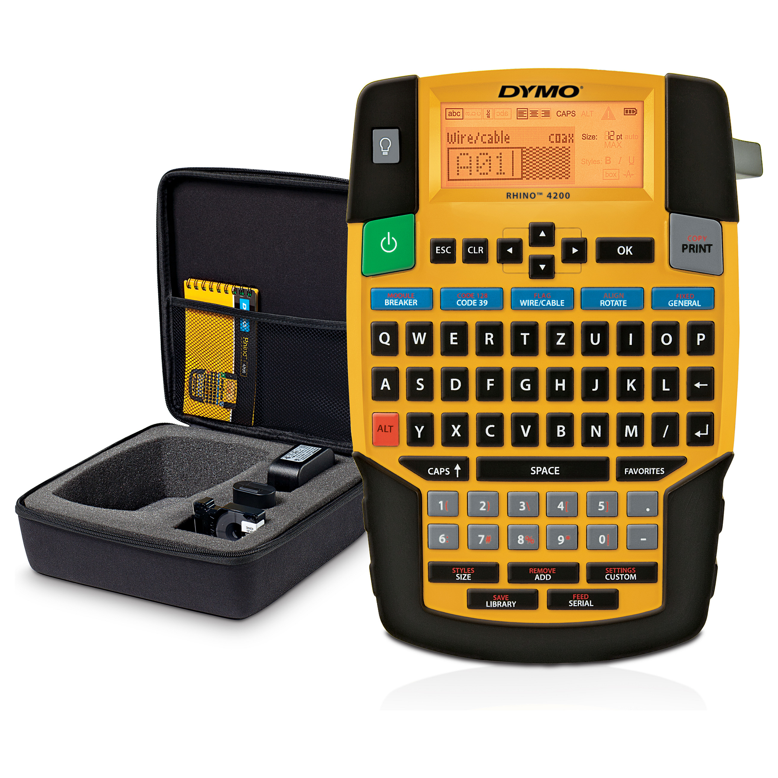 Labeler DYMO RHINO 4200 (QWERTZ tipkovnica)