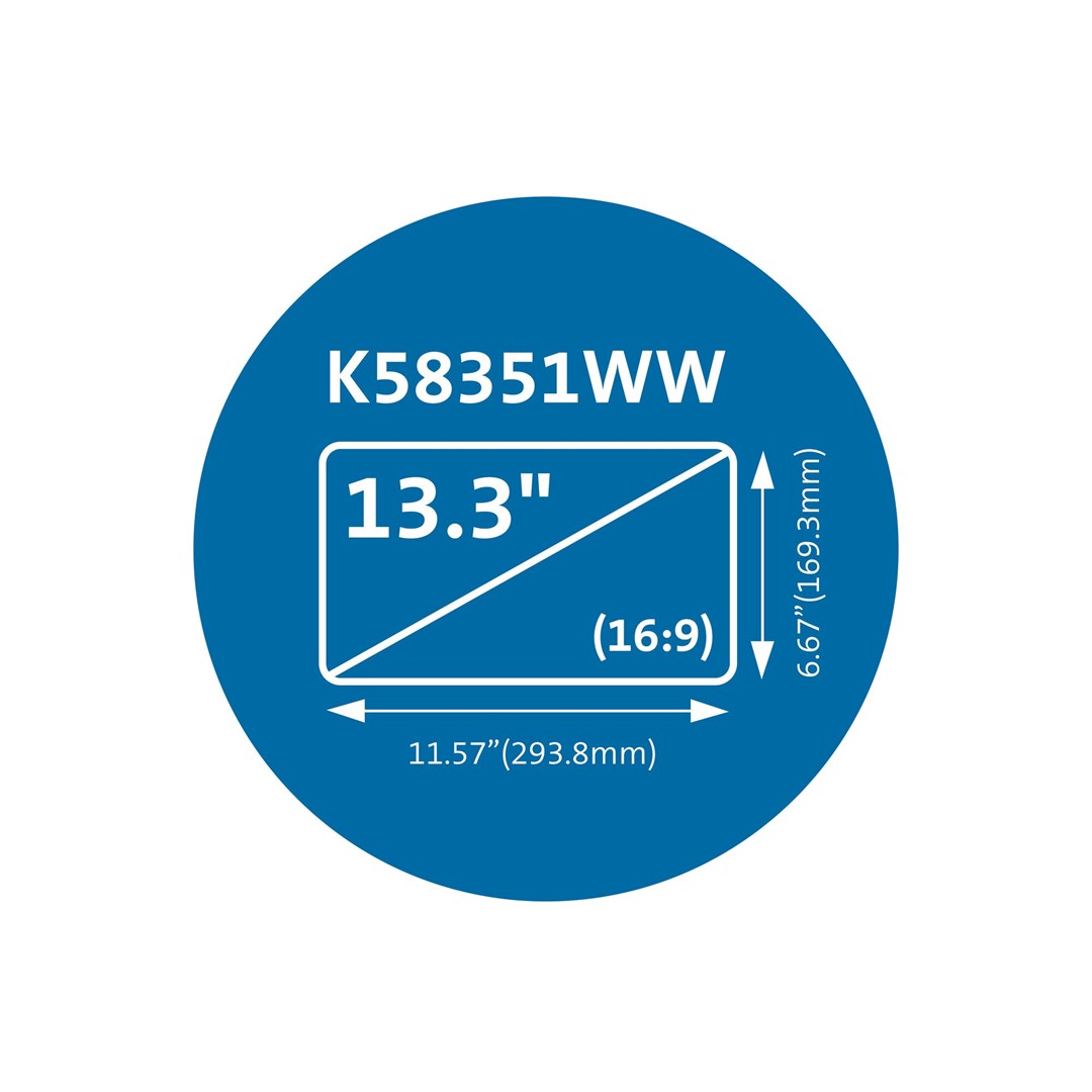 Zaštitni ekran KENSINGTON MagPro Privacy Screen (13.3")-9