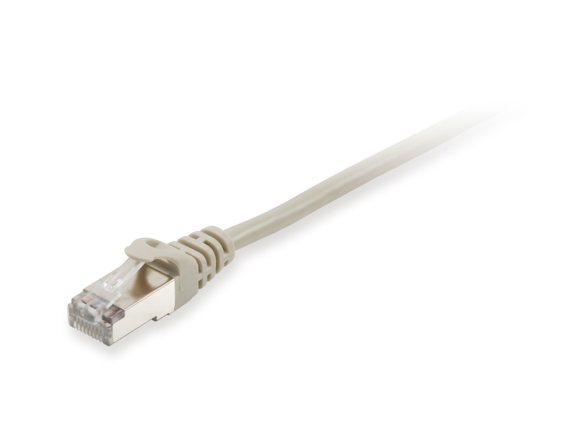 Mrežni kabel EQUIP Cat.6 S/FTP, 10m, siva boja-0