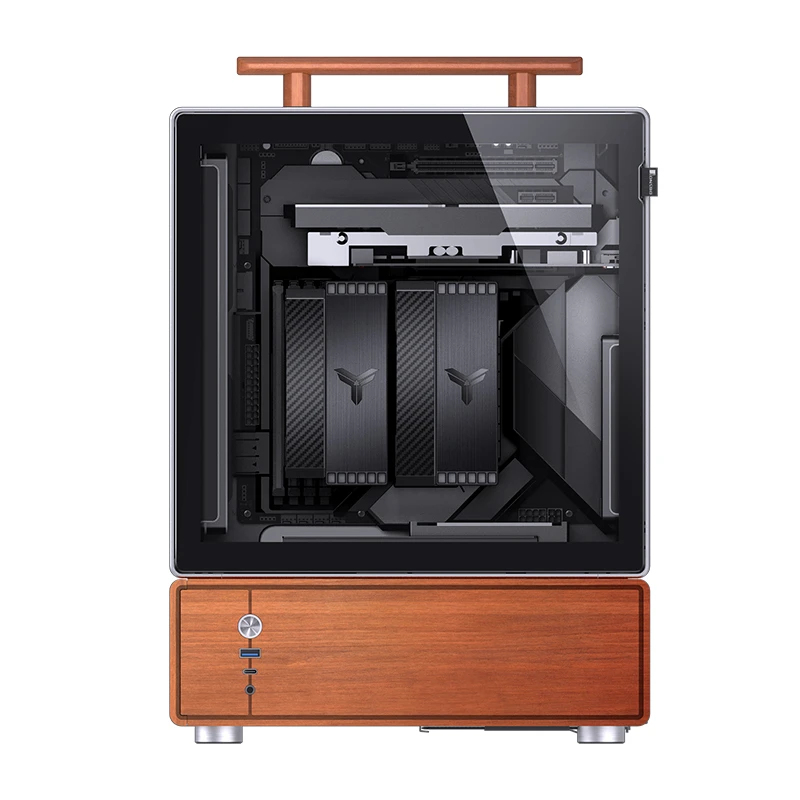 Kućište za računalo JONSBO T7 (Midi-Tower, mATX, Tempered Glass, srebrna)-23