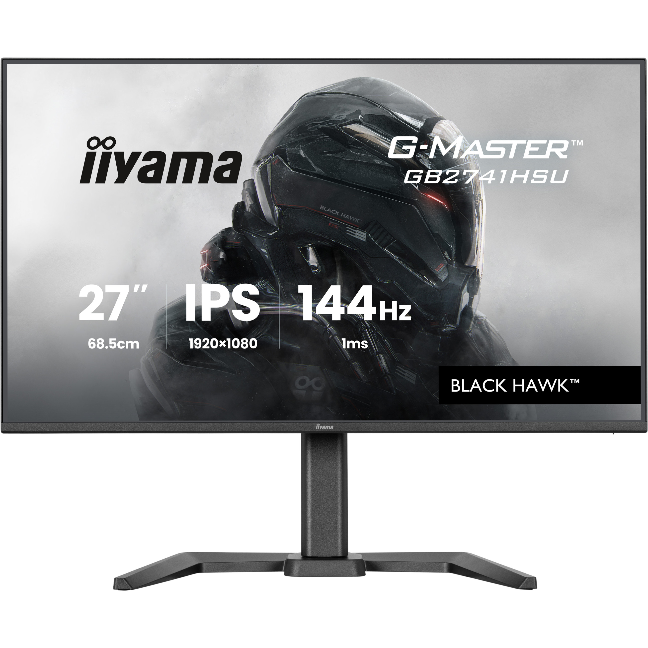 Iiyama G-Master GB2741HSU-B1 HD Ga - Flat Screen - 27"