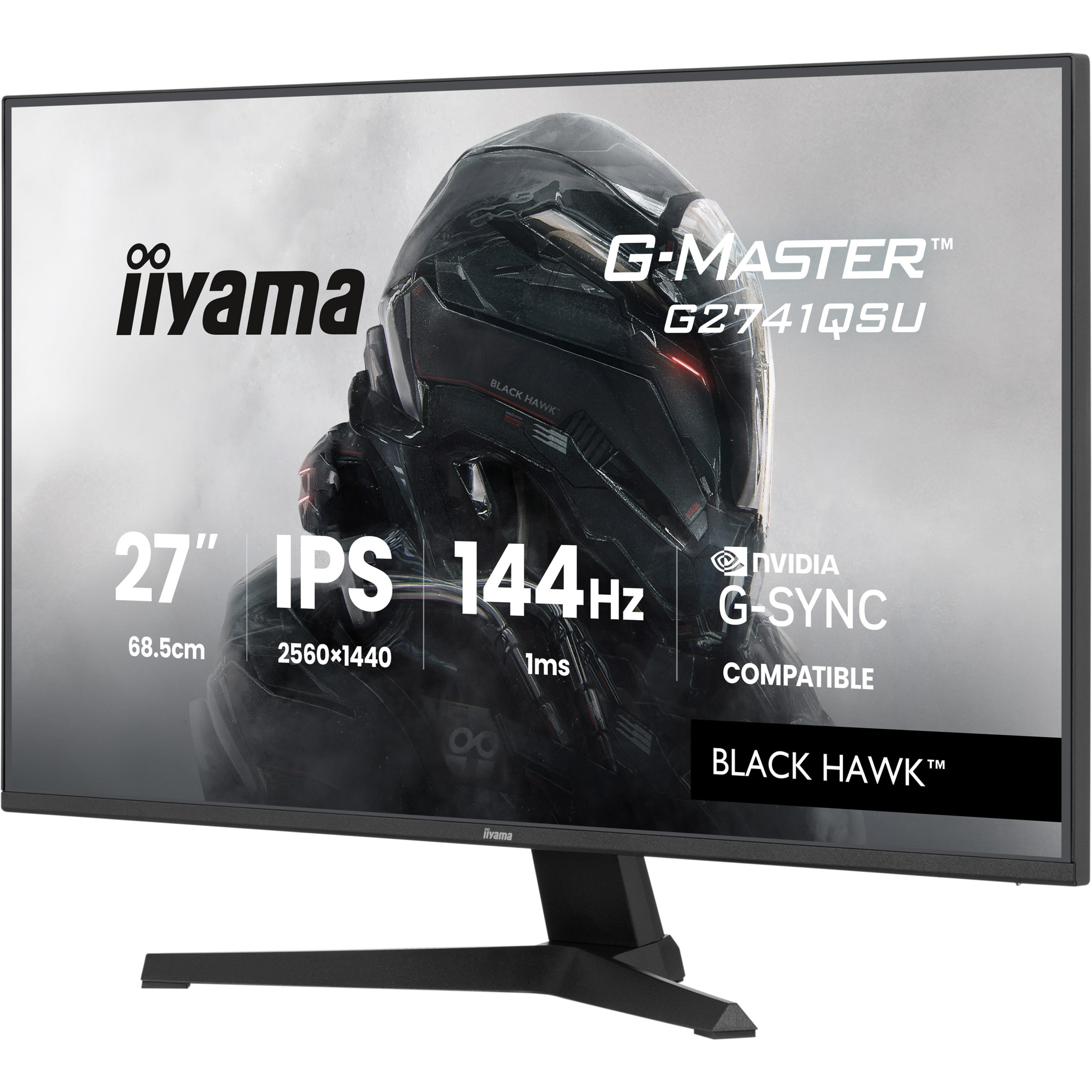 Iiyama G-Master G2741QSU-B1 QHD Ga - Flat Screen - 27"-1