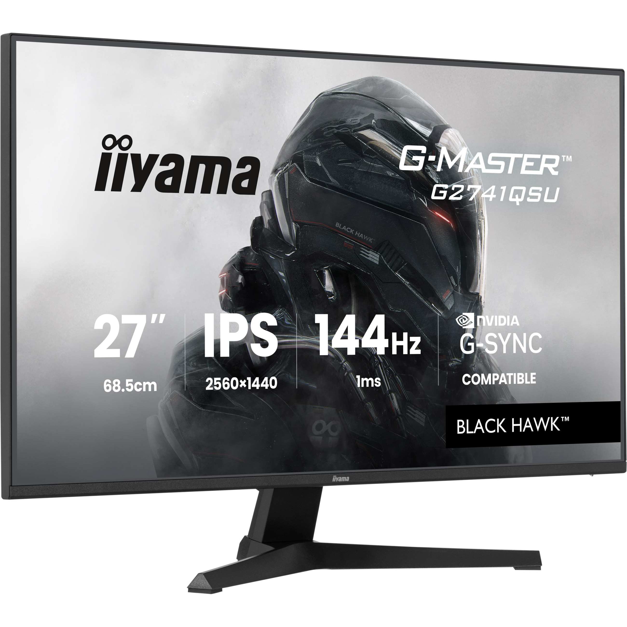 Iiyama G-Master G2741QSU-B1 QHD Ga - Flat Screen - 27"-8