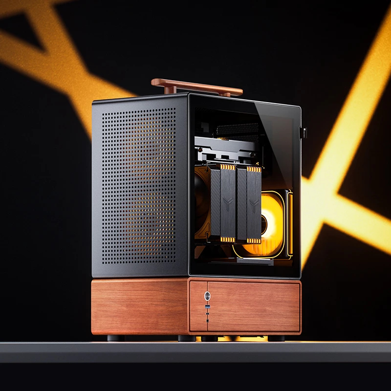 Kućište za računalo JONSBO T7 (Midi-Tower, mATX, Tempered Glass, crna)-17