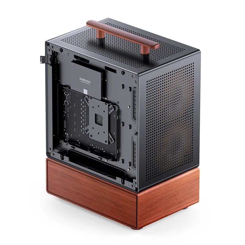 Kućište za računalo JONSBO T7 (Midi-Tower, mATX, Tempered Glass, crna)-14