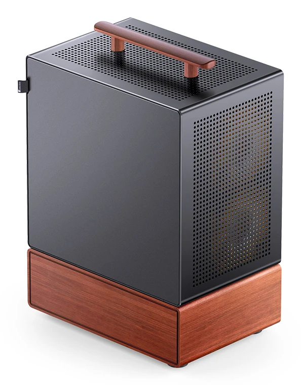 Kućište za računalo JONSBO T7 (Midi-Tower, mATX, Tempered Glass, crna)