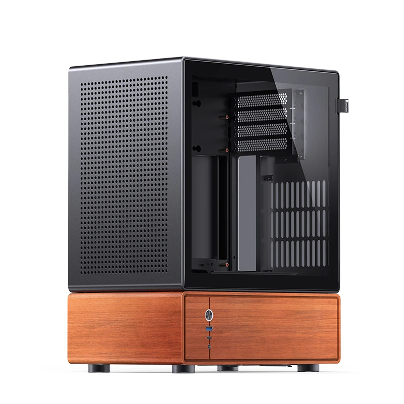 Kućište za računalo JONSBO T7 (Midi-Tower, mATX, Tempered Glass, crna)-12