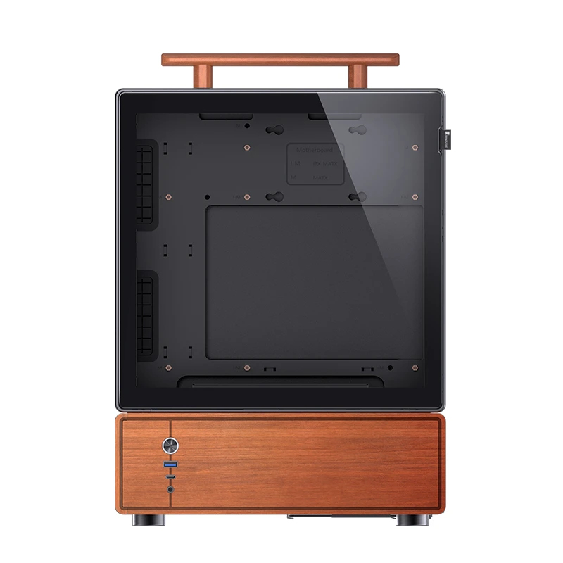Kućište za računalo JONSBO T7 (Midi-Tower, mATX, Tempered Glass, crna)-22