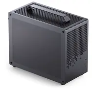 Kućište za računalo JONSPLUS Z20 (Mesh, Mini Tower, Micro-ATX, s ručkom, crno)-0