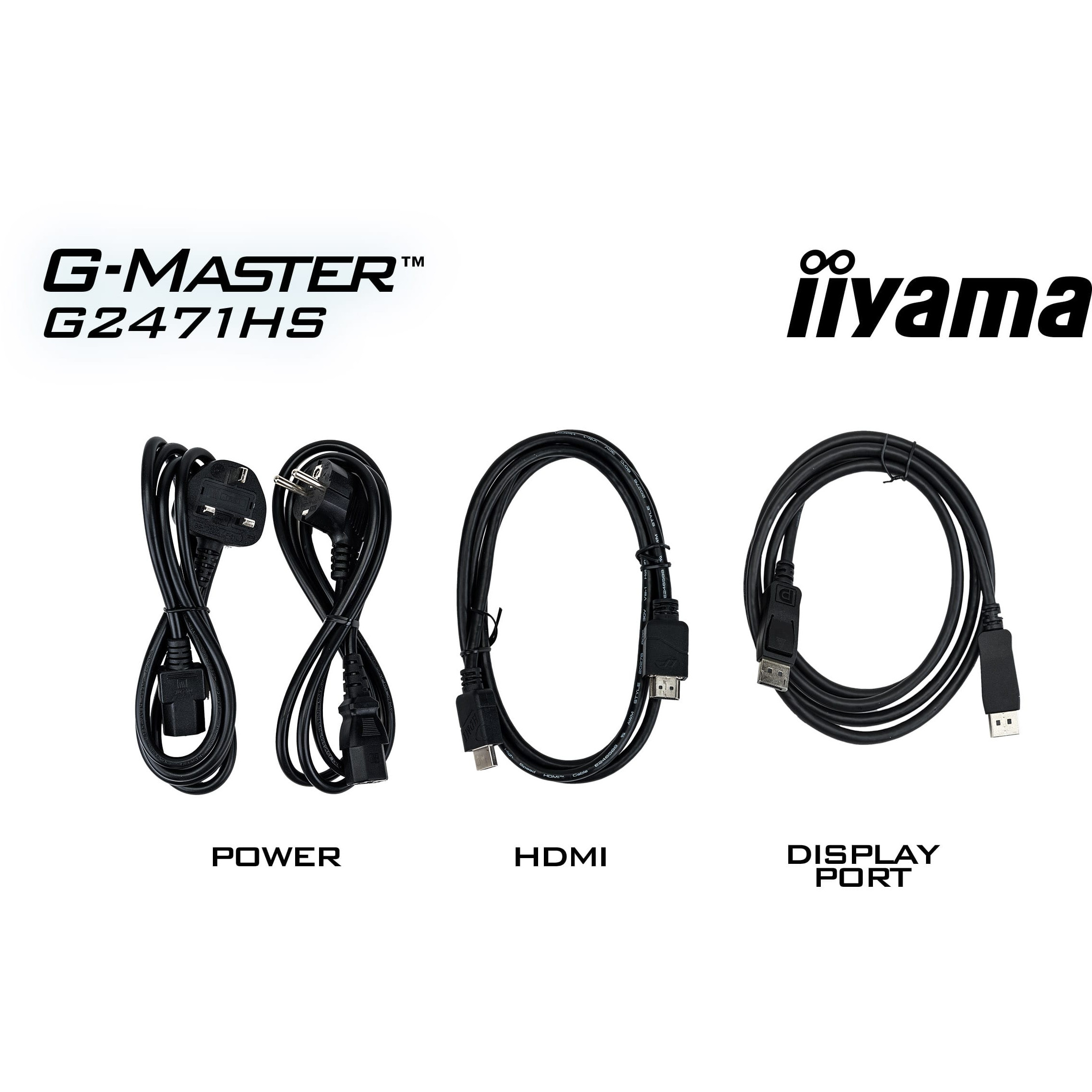 Iiyama G-Master G2471HS-B1 24" Fast-IPS - Flat Screen - 24"-9
