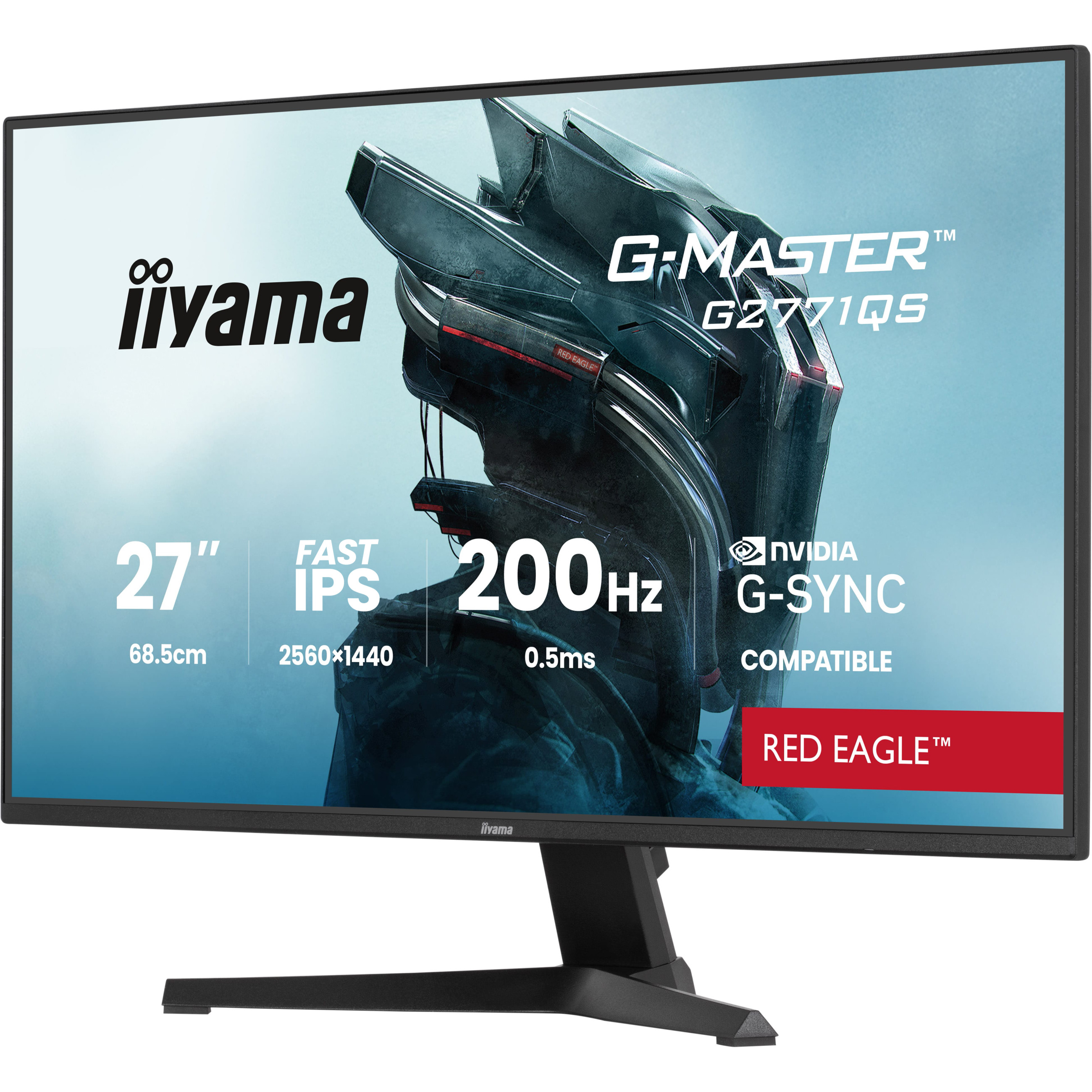 Iiyama G-Master G2771QS-B1 27" Fast-IPS - Flat Screen - 27"-1
