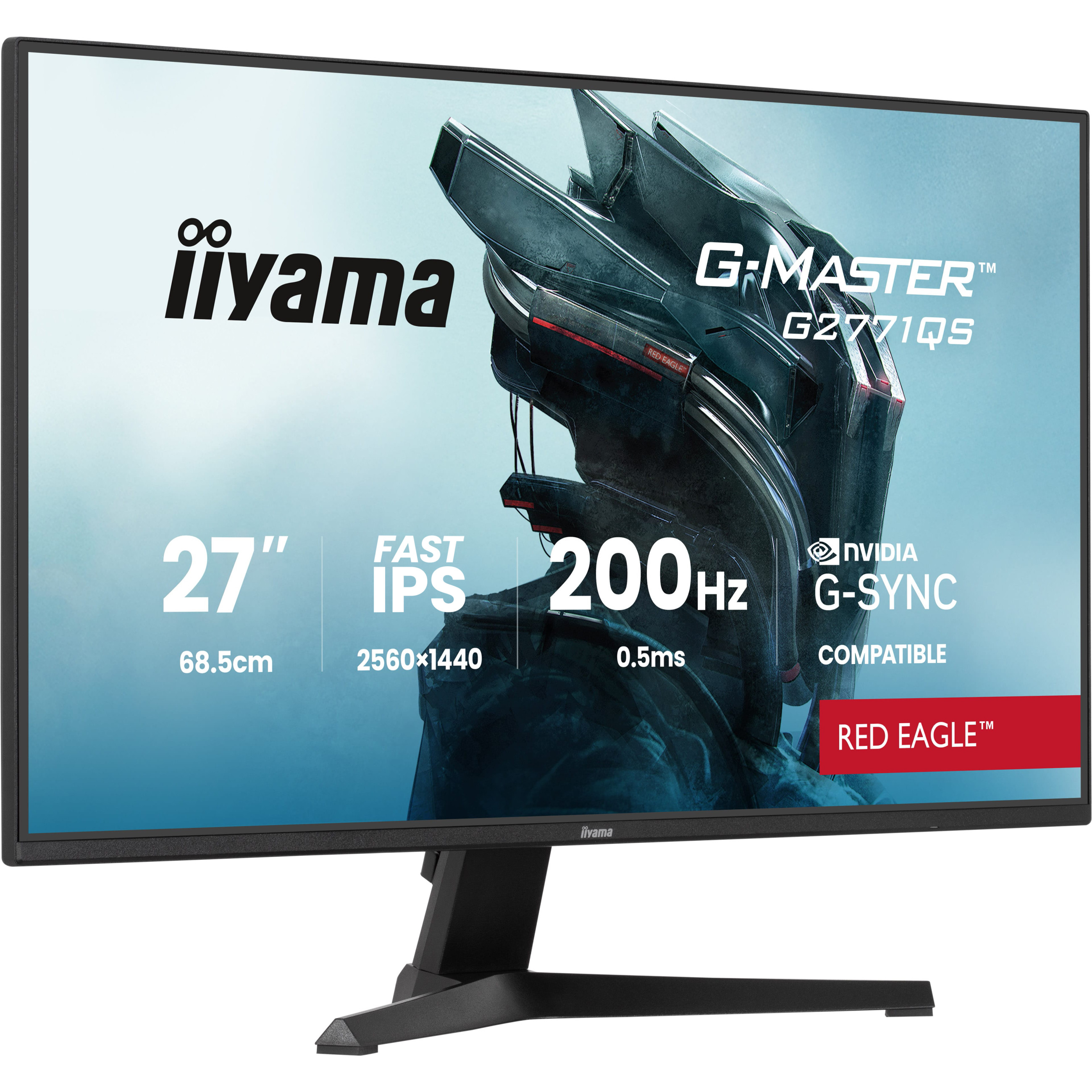Iiyama G-Master G2771QS-B1 27" Fast-IPS - Flat Screen - 27"-3