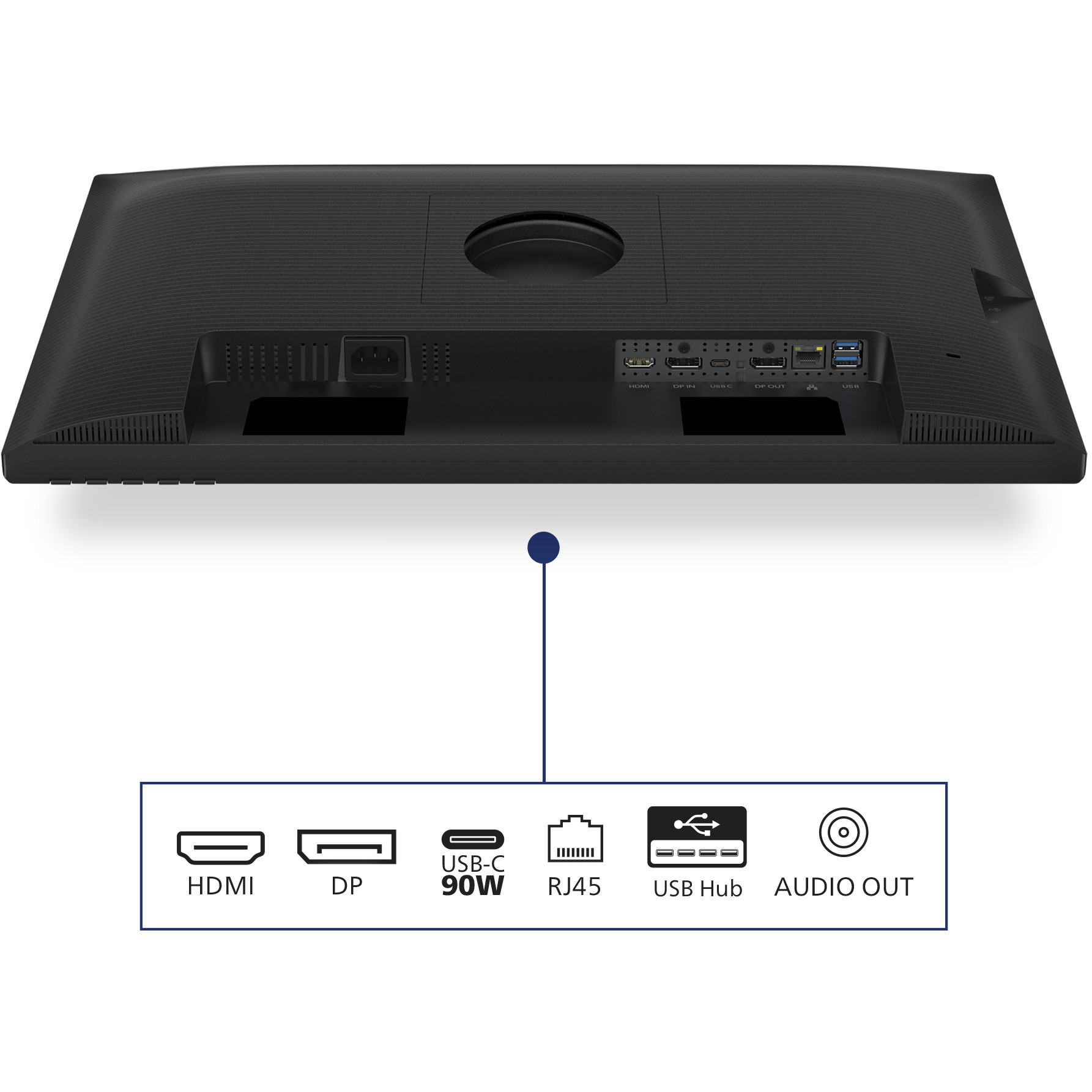 Monitor PHILIPS 24B2U3301 60.5cm (23.8") 1609 HDMI DP USB-C IPS-7