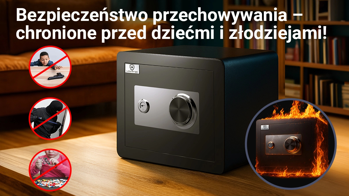 Sigurnosni sef Extralink Lock Star M-30 (mehanička kombinacija)-9
