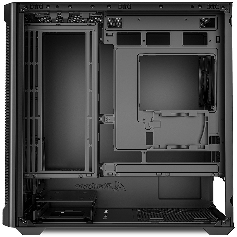 Kućište Sharkoon MK4 RGB Micro-ATX 1xMetal Crno-6