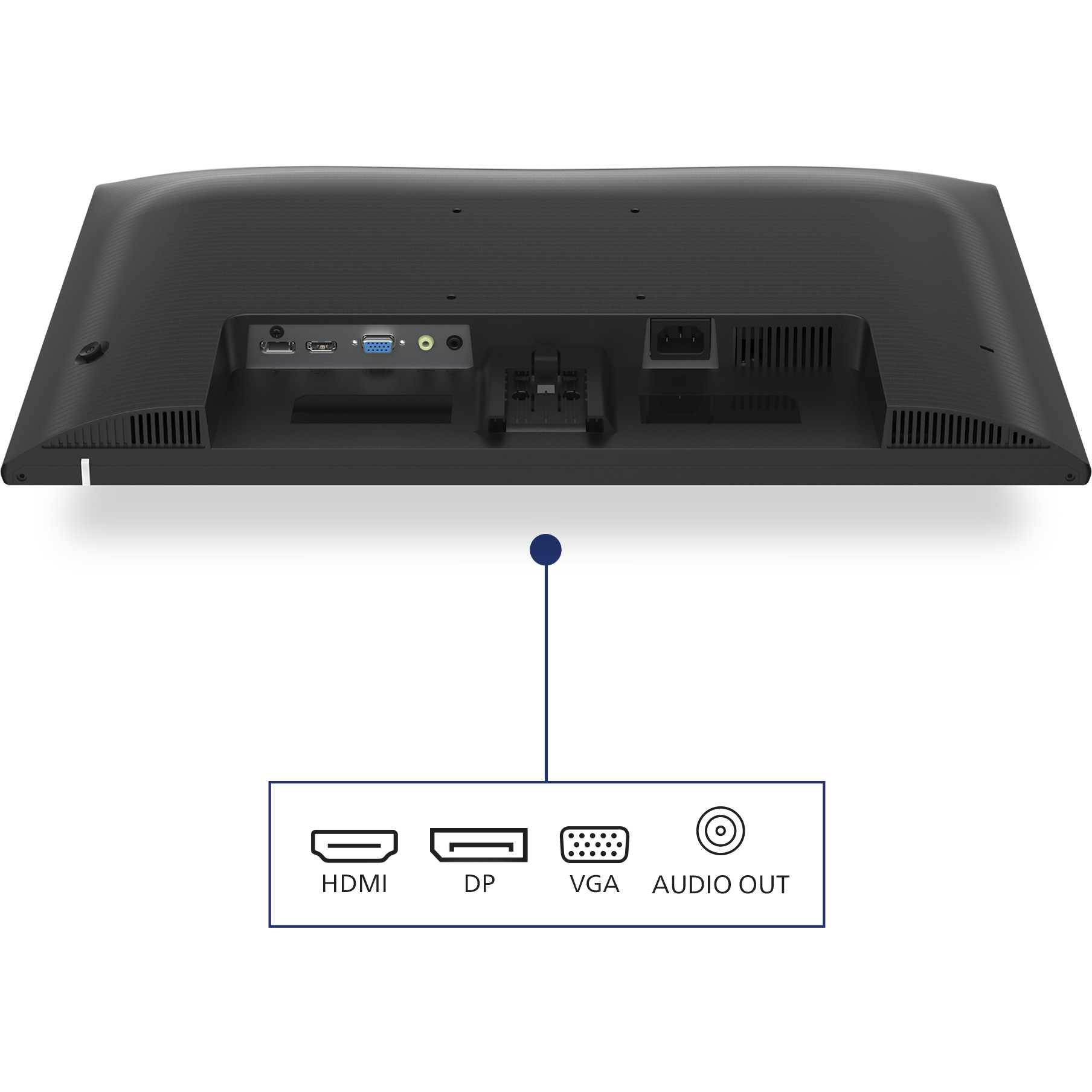 Monitor PHILIPS 24E1N1200A 24" (1920x1080, IPS, 75Hz, 4ms, HDMI, DisplayPort)-5