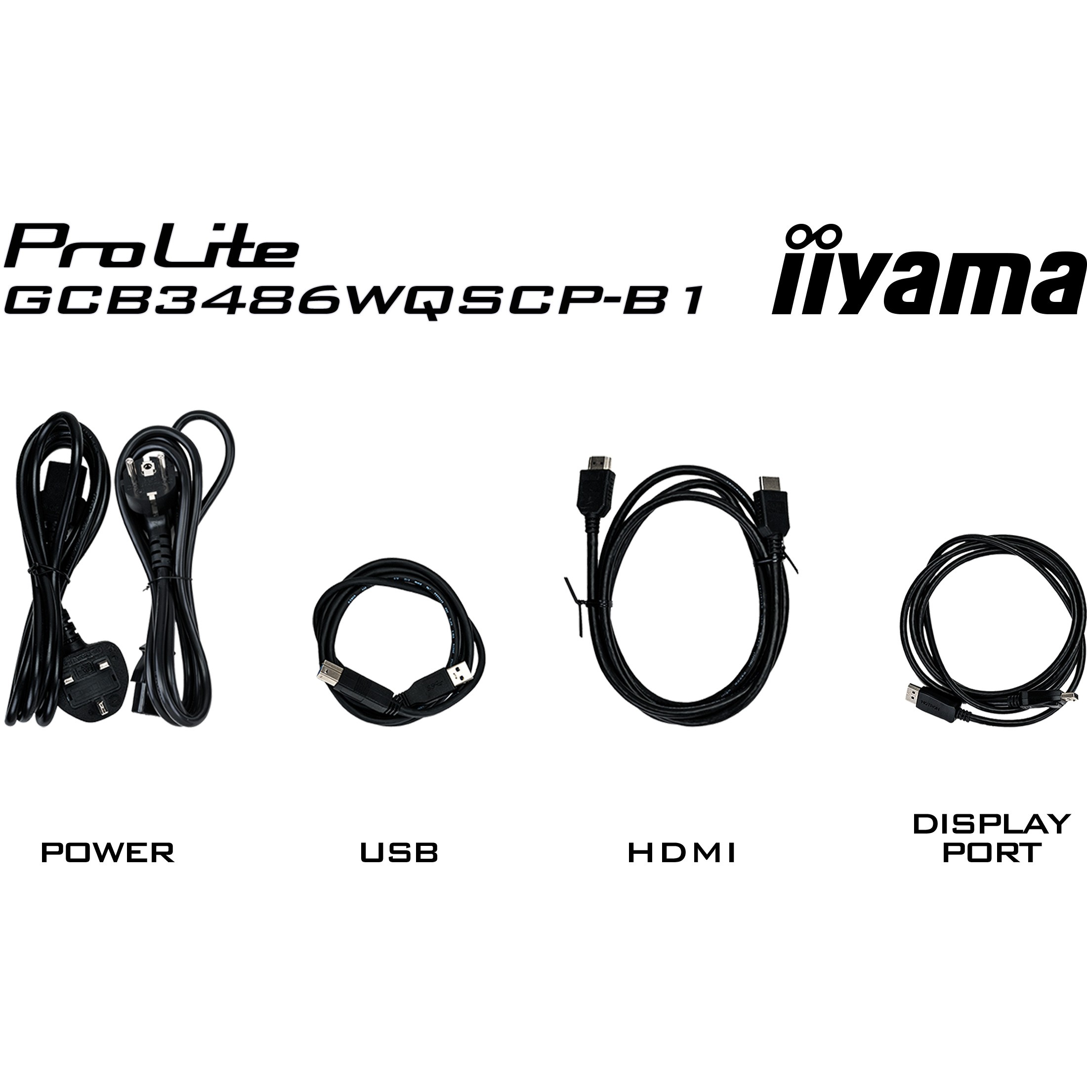 Iiyama TFT GCB3486WQSCP VA 34''//2xHDMI/DP/USB-C/curved - Flat Screen - 86.4 cm-14